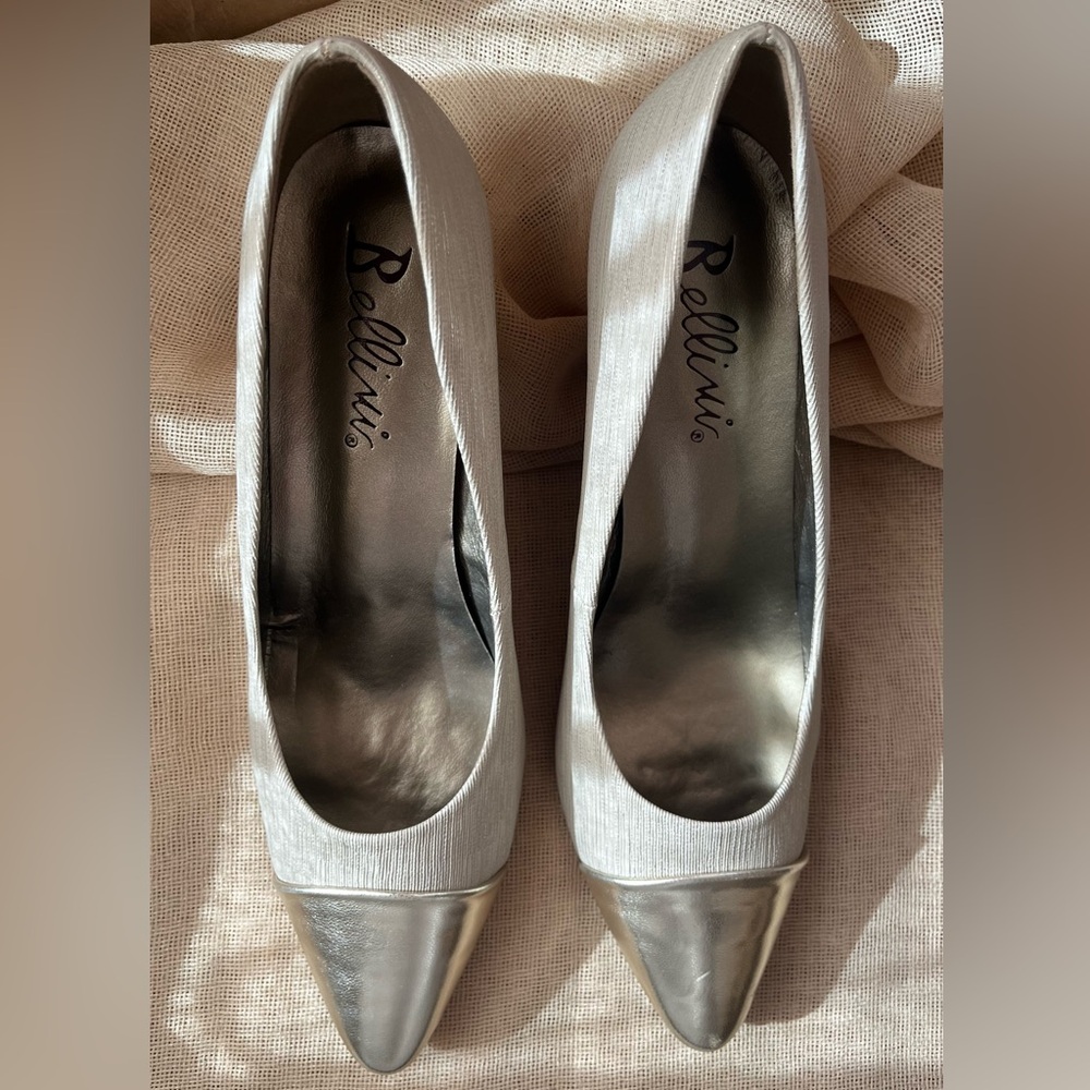 Bellini Women's Metallic Silver Heels